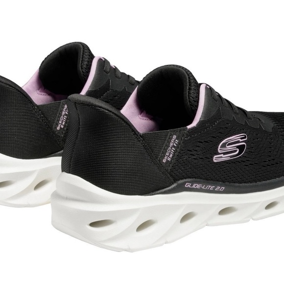 New Skechers Swift Fit Hands Free Sneakers Glide Step Grey Slip On Bungee NIB - Picture 8 of 10